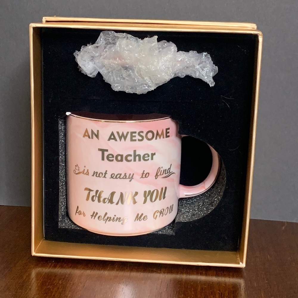 TEACHERS Inspirational Coffee Mug Gift New In Box